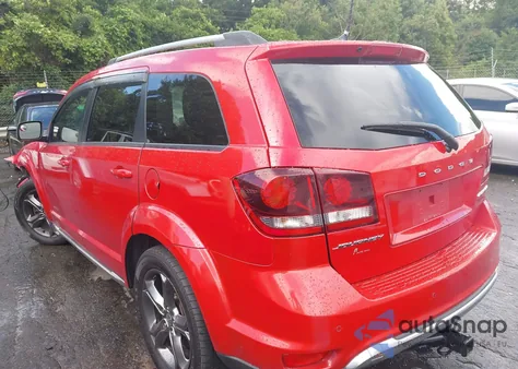 2016 Dodge Journey Crossroad Plus из США, поврежденный, VIN 3C4PDCGB8GT132108